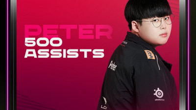 Congratulations to @NS_RedForce Peter for earning his 500th #LCK assist! ????????