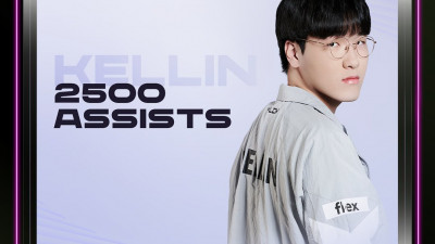 Congratulations to @DplusKIA Kellin for earning his 2,500th #LCK assist! ????????